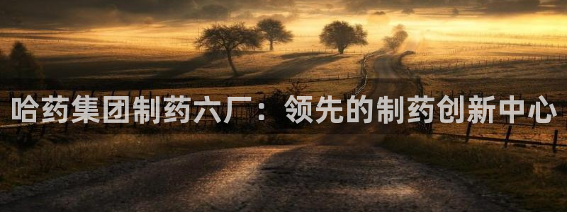 九游会老哥俱乐部：哈药集团制药六厂：领先的制药创新中心