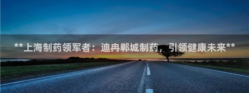 j9九游会老哥俱乐部交流区：**上海制药领军者：迪冉郸城制药，引领健康未来**