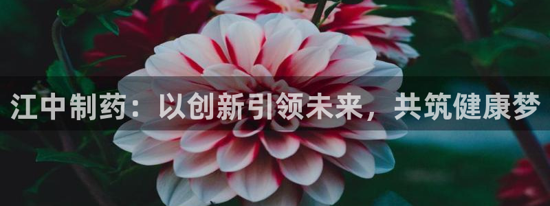 九游会老哥俱乐部官网：江中制药：以创新引领未来，共筑健康梦