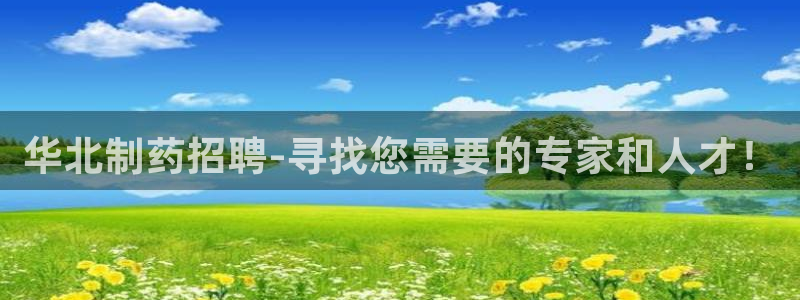 九游会老哥俱乐部社区论坛：华北制药招聘-寻找您需要的专家和人才！