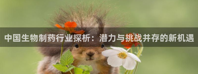 9游会老哥：中国生物制药行业探析：潜力与挑战并存的新机遇